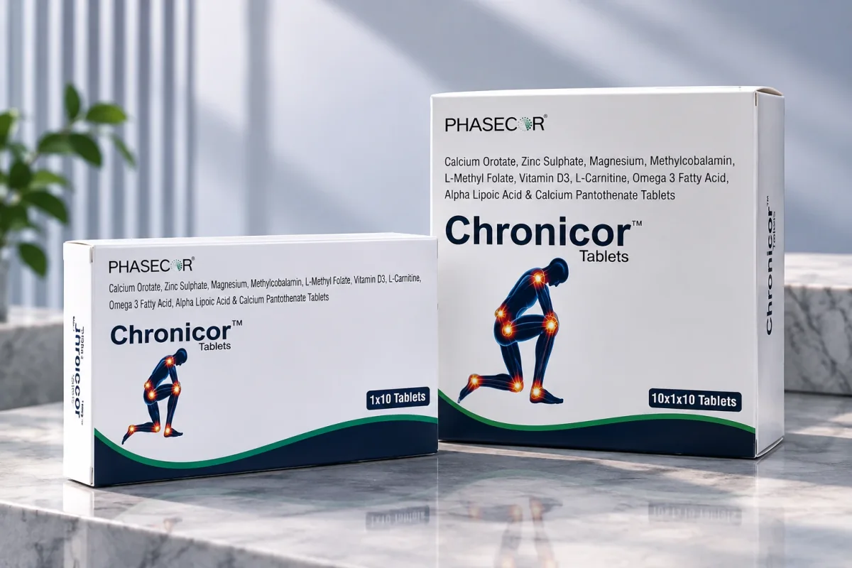 Chronicor Tablets & Packaging Box