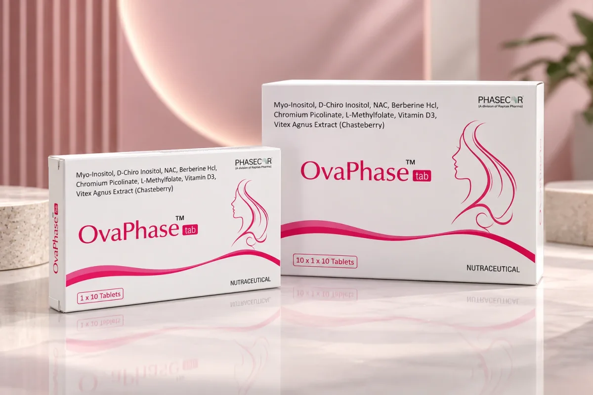 OvaPhase 40:1 Inositol Tablets & Box