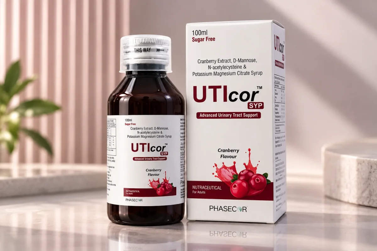 UTIcor Syrup & Formulation Box